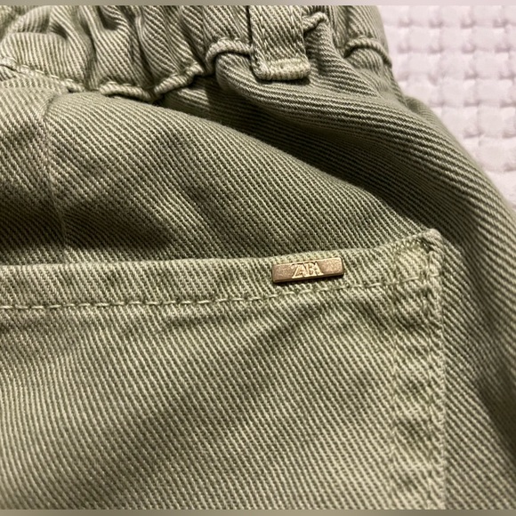 ZARA - PAPER BAG JEANS - SIZE 6 - Picture 7 of 10